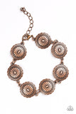 Paparazzi "Prairie Posh" Copper Bracelet Paparazzi Jewelry