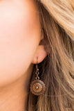 Paparazzi VINTAGE VAULT "Pleasantly Prairie" Copper Necklace & Earring Set Paparazzi Jewelry
