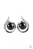 Paparazzi "Ballroom Beauty" Black Post Earrings Paparazzi Jewelry