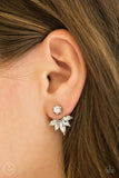 Paparazzi "Hidden Talent" White Post Earrings Paparazzi Jewelry