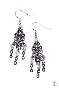 Paparazzi "Spring Bling" Purple Earrings Paparazzi Jewelry