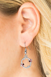 Paparazzi "Double The Bubble" Purple Earrings Paparazzi Jewelry