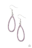 Paparazzi "Twilight Shimmer" Purple Earrings Paparazzi Jewelry