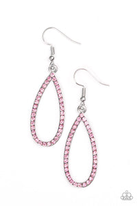 Paparazzi "Twilight Shimmer" Pink Earrings Paparazzi Jewelry