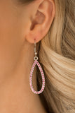 Paparazzi "Twilight Shimmer" Pink Earrings Paparazzi Jewelry