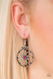 Paparazzi "Bloom Bloom" Pink Earrings Paparazzi Jewelry