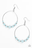 Paparazzi "Going For GLOW" Blue Earrings Paparazzi Jewelry