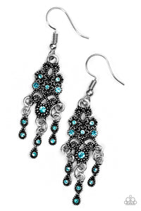 Paparazzi "Spring Bling" Blue Earrings Paparazzi Jewelry