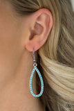 Paparazzi "Twilight Shimmer" Blue Earrings Paparazzi Jewelry