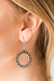 Paparazzi "Bring Your Tambourine" Orange Earrings Paparazzi Jewelry