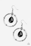 Paparazzi "Stone Style" Black Earrings Paparazzi Jewelry