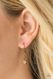 Paparazzi "Believe In Glitter" Brass Necklace & Earring Set Paparazzi Jewelry