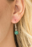 Paparazzi "Palm Beach Boutique" Green Necklace & Earring Set Paparazzi Jewelry