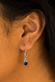 Paparazzi "Expert Shimmer" Black Necklace & Earring Set Paparazzi Jewelry