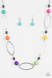 Paparazzi "Simple Stonework" Multi Necklace & Earring Set Paparazzi Jewelry