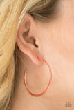 Paparazzi "Classically Casual" Copper Earrings Paparazzi Jewelry