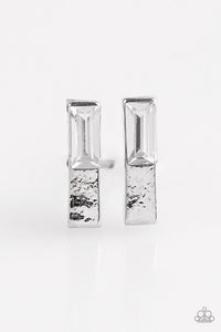 Paparazzi "Magnificently Millennial" White Post Earrings Paparazzi Jewelry