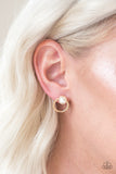 Paparazzi "GLAM Dunk" Gold Post Earrings Paparazzi Jewelry