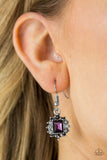 Paparazzi "Cant Stop The REIGN" Purple Earrings Paparazzi Jewelry