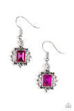 Paparazzi VINTAGE VAULT "Cant Stop The REIGN" Pink Earrings Paparazzi Jewelry