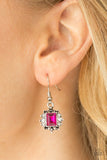 Paparazzi VINTAGE VAULT "Cant Stop The REIGN" Pink Earrings Paparazzi Jewelry