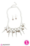 Paparazzi "Lightly Tasseled - Brown Necklace" necklace Paparazzi Jewelry