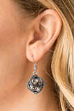 Paparazzi "Prestigious Shimmer" Silver Earrings Paparazzi Jewelry