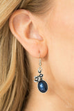 Paparazzi "Floral Finery" Blue Earrings Paparazzi Jewelry