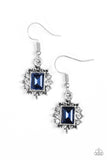 Paparazzi "Can't Stop The REIGN" Blue Earrings Paparazzi Jewelry