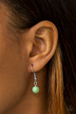 Paparazzi "Boulevard Beauty" Green Necklace & Earring Set Paparazzi Jewelry