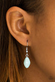 Paparazzi "GLEAM Weaver" Blue Necklace & Earring Set Paparazzi Jewelry