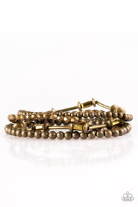 Paparazzi "Uniquely Upscale" Brass Bracelet Paparazzi Jewelry