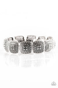 Paparazzi "Radiantly Riviera" Silver Bracelet Paparazzi Jewelry