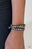 Paparazzi "Lets Go For A CATWALK" Black Wrap Bracelet Paparazzi Jewelry