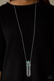 Paparazzi "Anasazi Allure" Multi Blue Necklace & Earring Set Paparazzi Jewelry