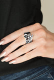 Paparazzi "Meadow Flowers" Silver Ring Paparazzi Jewelry