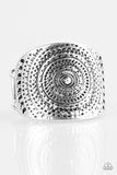 Paparazzi "Instant Karma" Silver Ring Paparazzi Jewelry