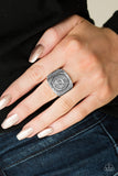 Paparazzi "Instant Karma" Silver Ring Paparazzi Jewelry