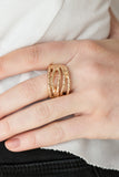 Paparazzi "Rival In Radiance" Gold Ring Paparazzi Jewelry