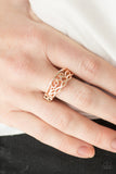 Paparazzi "I Believe In Love" Rose Gold Ring Paparazzi Jewelry