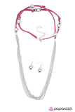 Paparazzi "Tied and True ‚Äì Pink " necklace Paparazzi Jewelry