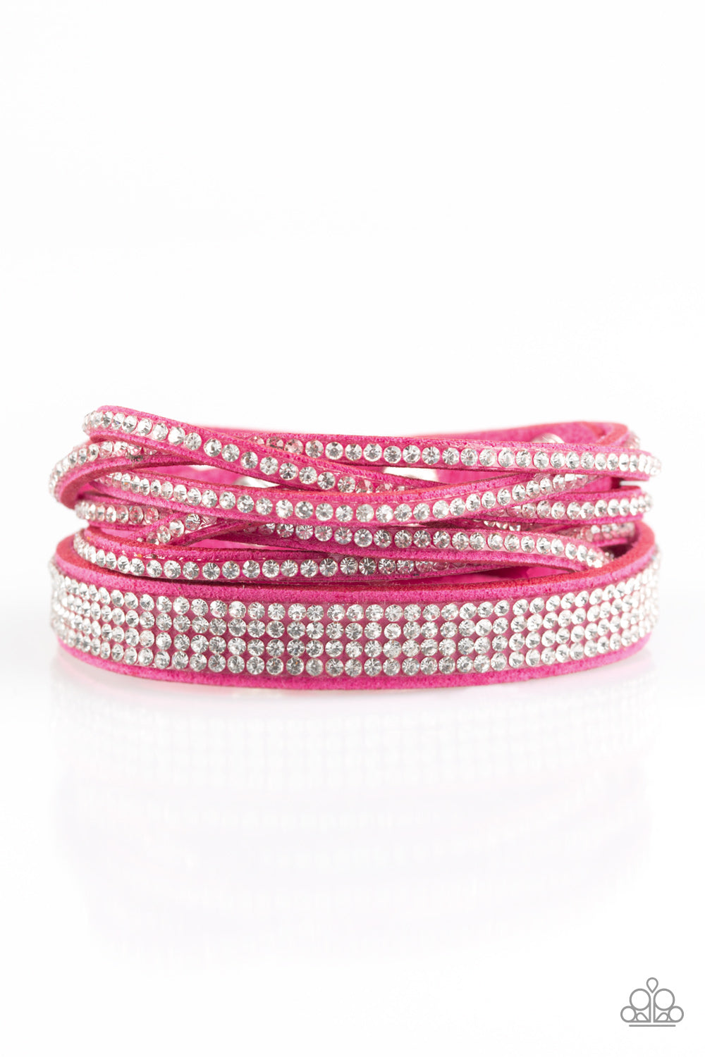 Paparazzi pink store wrap bracelet