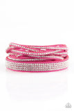 Paparazzi "Taking Care Of Business" Pink Wrap Bracelet Paparazzi Jewelry