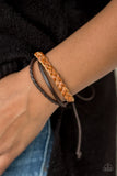 Paparazzi "Desert Drive" Brown Urban Bracelet Unisex Paparazzi Jewelry