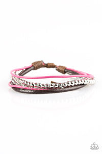 Paparazzi "Gypsy Magic" Pink Urban Bracelet Paparazzi Jewelry