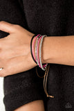 Paparazzi "Gypsy Magic" Pink Urban Bracelet Paparazzi Jewelry