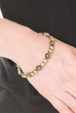 Paparazzi "Daffodil Diva" Brass Bracelet Paparazzi Jewelry