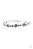 Paparazzi "Daffodil Diva" Purple Bracelet Paparazzi Jewelry