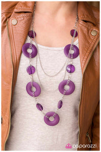 Paparazzi "Sometime After Midnight - Purple" necklace Paparazzi Jewelry