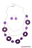 Paparazzi "Sometime After Midnight - Purple" necklace Paparazzi Jewelry